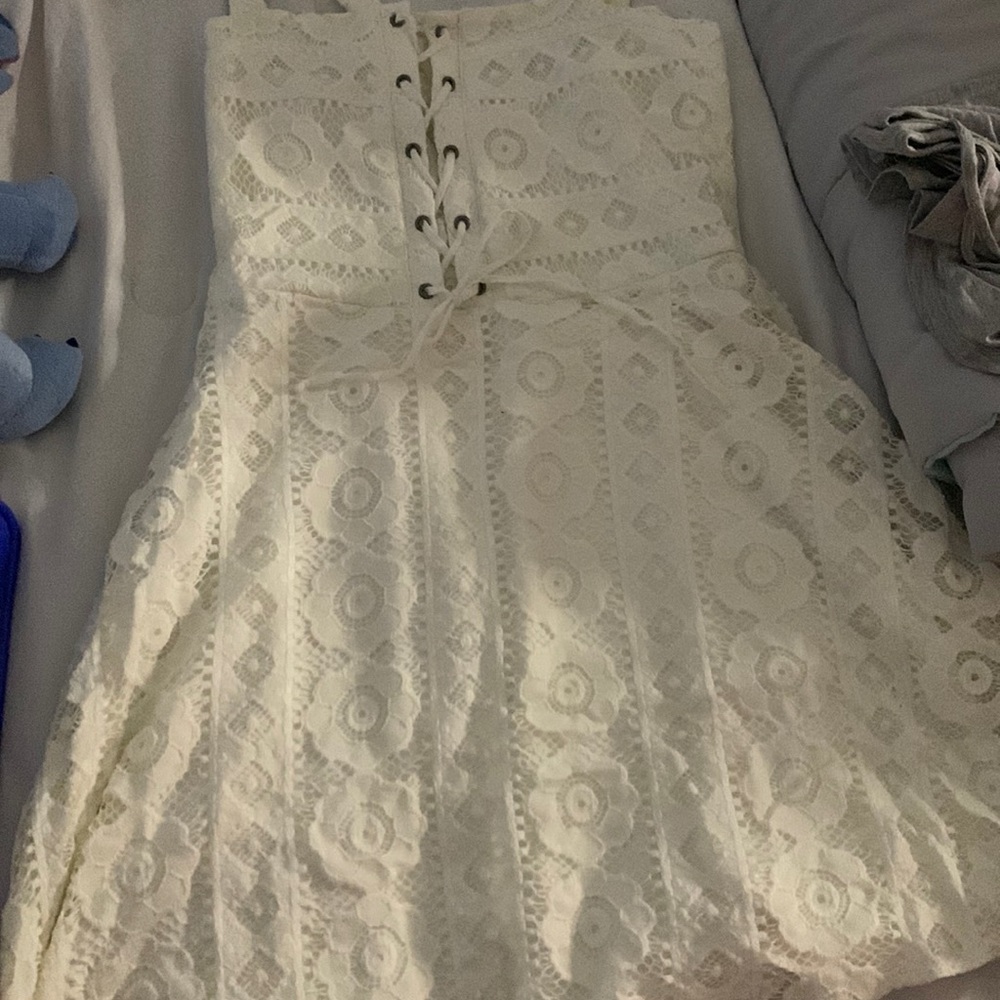 White dress